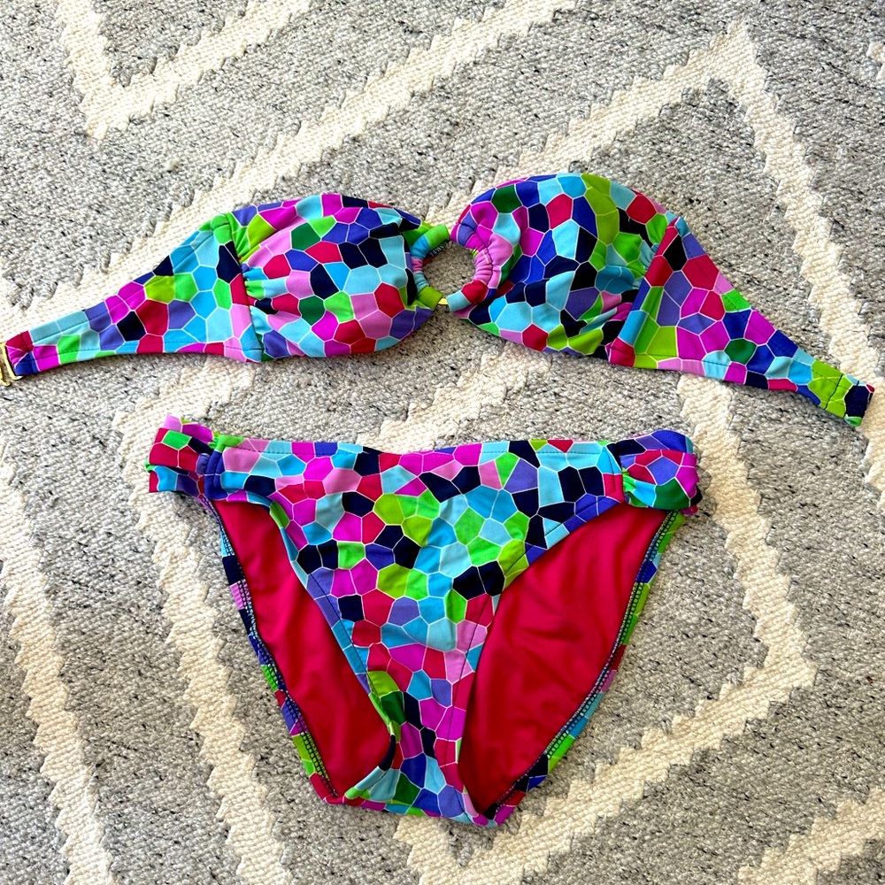 Women’s Strapless 2 Piece Bathing Suit